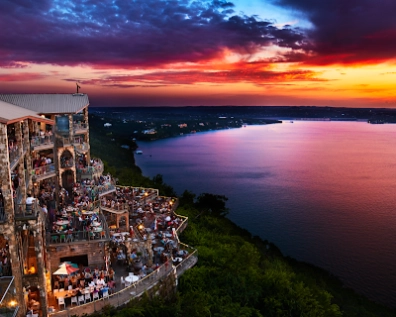 the oasis on lake travis