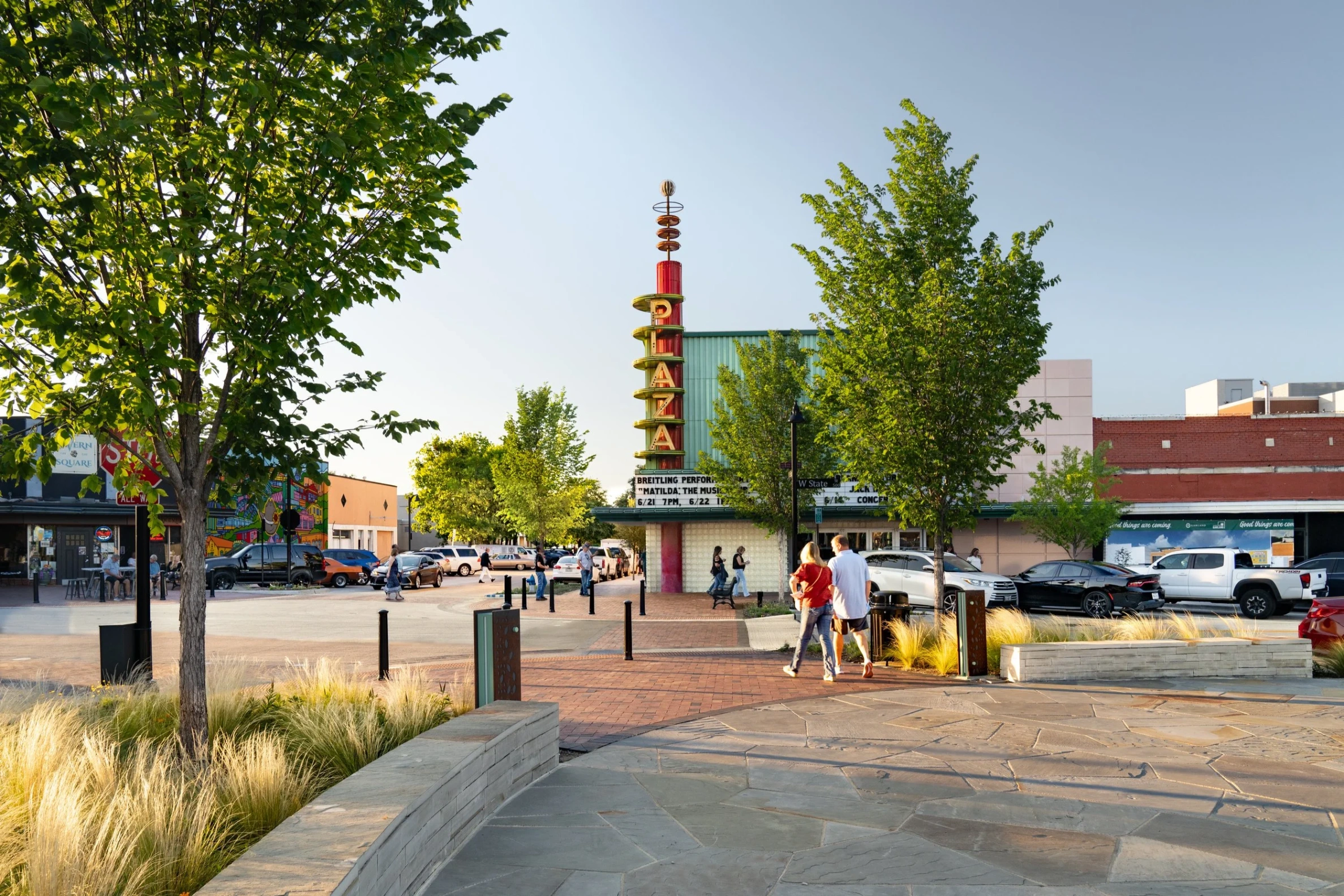 downtown square