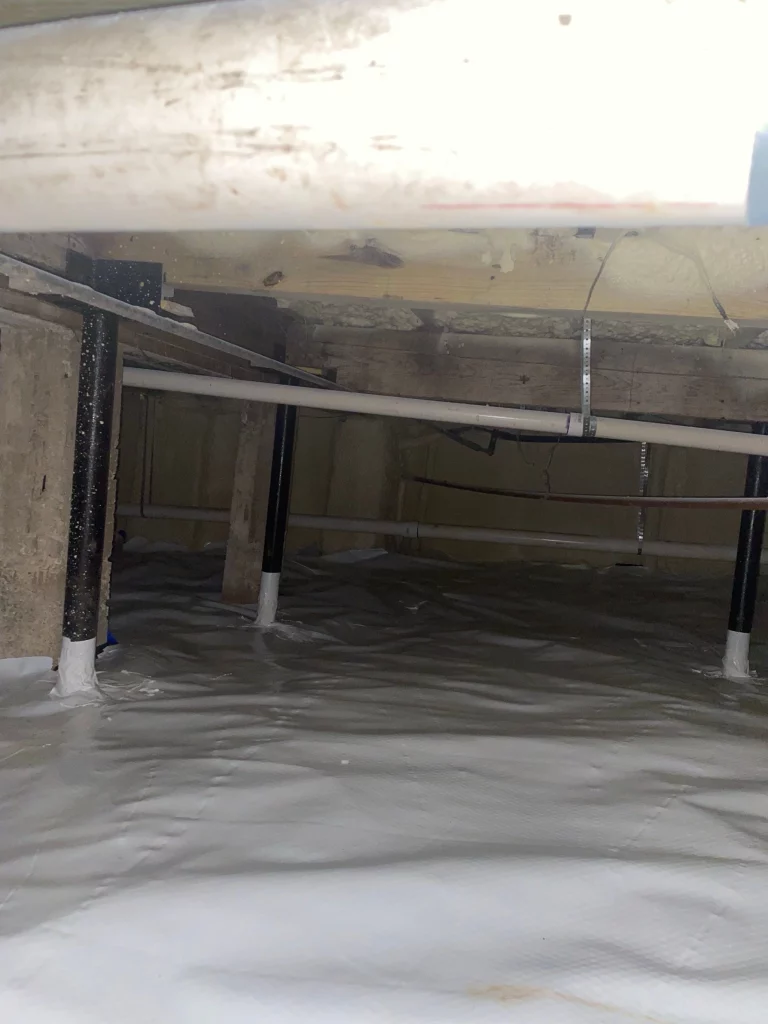 why crawl space is wet after insulation and how to fix it 